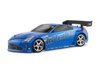 Кузов 1:10 - NISSAN 350Z GREEDY TWIN TURBO (190MM) некрашеный - HPI-17218