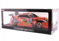 Кузов 1:10 - NISSAN 350Z OPTION ORANGE (190mm | набор с колесами и обвесом) окрашен - MS-051001-C21