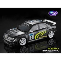 Кузов 1:10 SUBARU IMPREZA WRC не окрашенный с отражателями, набором масок, спойлерами, зеркалами - SWS-B-WRCS