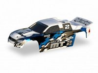 Кузов 1:10 трак - NITRO MT-1 TRUCK BLUE|WHT|GRY окрашен - HPI-7761