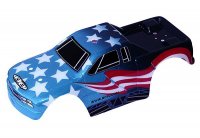 Кузов 1|18 трак - 18MT Body, flag design (окрашен)