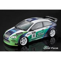 Кузов Ford Focus II не окрашенный с отражателями и спойлером - SWS-B-FCS2