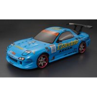 Кузов Mazda RX7 не окрашенный с отражателями, спойлерами и комплектом стайлинга - SWS-B-RX7