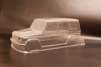 Кузов MB G55 1:10 с отражателями и набором декалей, штучное производство - HTBW-005-G55
