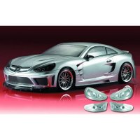 Кузов Mercedes-Benz Carlsson C25 не окрашенный с отражателями - SWS-B-C25