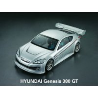 Кузов не окрашенный Hyundai Genesis с отражателями и спойлером - SWS-B-GEN