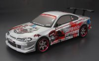 Кузов не окрашенный Nissan S15 SP с отражателями, спойлерами и дворниками - SWS-B-S15SP