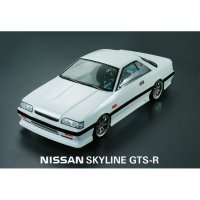Кузов не окрашенный Nissan Skyline GTS R31 coupe 2000 с отражателями, масками и наклейками - SWS-B-GTSR31