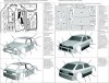 Кузов не окрашенный Ваз 2108 для моделей 1:10 с отражателями и набором декалей, штучное производство - HTBW-2108