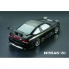 Кузов Nissan 180sx RPS13 не окрашенный с отражателями, спойлерами и комплектом стайлинга - SWS-B-180SX