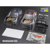 Кузов NISSAN S15  частично окрашенный с отражателями, спойлерами и дворниками - SWS-B-S15BU
