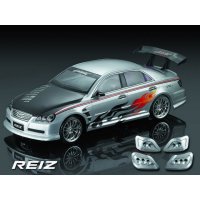 Кузов TOYOTA Reiz не окрашенный с отражателями, спойлерами и дворниками - SWS-B-REIZ