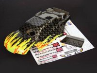 Кузов трак 1:10 - Shadow ST1 w|Decal(Gray) крашеный - GSC-150028C