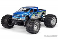 Кузов трак Dodge Ram Mega Cab (MGT| E-MAXX| E-REVO| LST| LST-2| Warhead| REVO) некрашеный 1:8 - PL3220-00