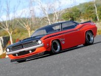 Кузов туринг 1:10 - 1970 PLYMOUTH AAR CUDA (F200mm|R210mm) некрашеный - HPI-17510