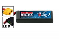 Аккумулятор Li-Po 11,1В(3S) 1800mah 55C SoftCase XT60 Racing Drone Battery - ORI60241