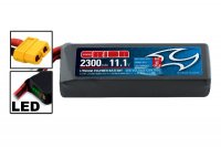Аккумулятор Li-Po 11,1В(3S) 2300mah 55C SoftCase XT60 Racing Drone - ORI60237