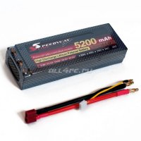 Аккумулятор Li-Po Hard case 7.4v 5200mAh 25C with Deans to Banana Connector - SWS-5200mAh2s25C