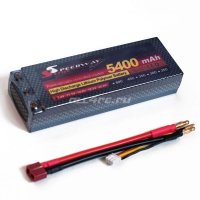 Аккумулятор SpeedWay Slide Li-Po Hard case 7.4v 5400mAh 45C with Deans to Banana Connector - SWS-5400mAh2s45C