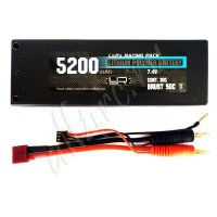 Аккумулятор Yeah Racing Li-Po 7.4V 5200mAh Burst 50c - #LP-0051