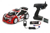 Модель раллийного автомобиля Losi Mini Rally Brushless 4WD RTR масштаб 1:14 2.4G - LOS01008