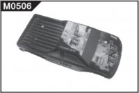Корпус монстр M0506 PVC Cover (black) 1:16 - SHQ-0071-01