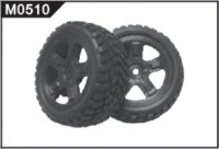 Колеса в сборе правые M0510 - SHQ-0075-01