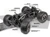 Радиоуправляемый монстр HPI Racing Savage XS Flux Ford SVT Raptor BL 4WD RTR масштаб 1:12 2.4G - HPI-115125