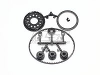 Спул и ременный шкив MS CS pulley set (1.54|1.66|1.82) - MST-210111