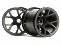 Колесные диски (BLACK) (RC10T, XXT FRONT) - HPI-2191