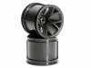 Колесные диски (BLACK) (RC10T, XXT FRONT) - HPI-2191