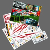 Набор наклеек для автомоделей масштаба 1|10 STREET JAM SG CHANGI PTE. LTD Body (3 листа) - SWS-3329119