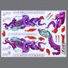 Набор наклеек для моделей 22 Nasty Octopus (1 лист) - SWS-3329105