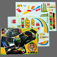 Набор наклеек для моделей масштаба 1|10 VR46 THE DOCTOR (2 листа) - SWS-3329125