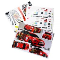 Набор наклеек для моделей Mitsubishi Lancer Evolution Pre-cutted - SWS-81948_1
