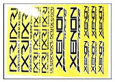 Наклейки 2007 Xenon - XEN-DEC-0032