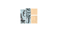 Наклейки на кузов Mini WRC - PD09-0044