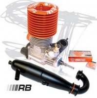 Нитродвигатель с выхлопной системой Kit ST28 RotoStart - RB-E01900-000206
