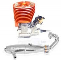 Нитродвигатель с выхлопной системой RB S5 L2G + 192P + 3001P - RB-E01006-S5EU