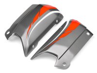 Нижние элементы кузова BAJA 5B (GRAY|WHITE|RED) окрашены - HPI-102230