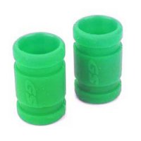 Патрубок выхлопной трубы с канавками  Molded 1|8, Fluo Green (2) - GSC-CMS-8FG