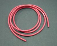 Провод силиконовый сеч. 2.1 мм2 Super Silicone 14T Red (1м) - GSC-W14RD