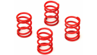 Пружина амортизатора (4), 2,5х1,9 мм (жесткая, красная) (PD9160) - PD9160