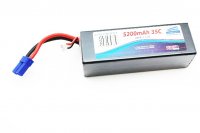 Аккумулятор Pulsar Li-pol 11.1V 5200mAh, 35C, 3s1p, EC5 - Puls-LiPo-5200-3S-35C-CAR