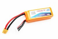Аккумулятор Pulsar Li-pol 14.8V 1500mAh, 75C, 4s1p, XT60 - Puls-LiPo-1500-4S-75C