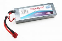 Аккумулятор Pulsar Li-pol 7.4V 5200mAh, 45C, 2s1p, Deans T-Plug - Puls-LiPo-5200-2S-45C-CAR
