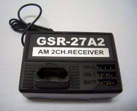 Приемник 2-канальный GS Racing AM | 27мГц (без кварца) - GSC-900182