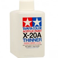 Растворитель для краски (акрил) X-20A Thinner (250ml) - TAM-81040