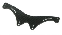 Бабочка задняя (графит) Rear Graphite Shock Tower For 3racing Sakura Zero - 3RAC-SAK-36|WO