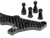 REAR SHOCK TOWER (GRAPHITE|PRO 3) - HPI-73043